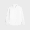 Camisa holgada de popelín de algodón