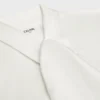 Camisa Lavalliere en sarga de seda Camisa Lavalliere en sarga de seda