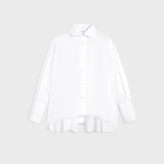 Camisa oversize de popelín de algodón Camisa oversize de popelín de algodón
