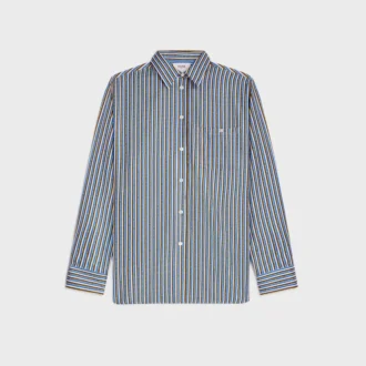 Camisa oversize de sarga de seda Camisa oversize de sarga de seda