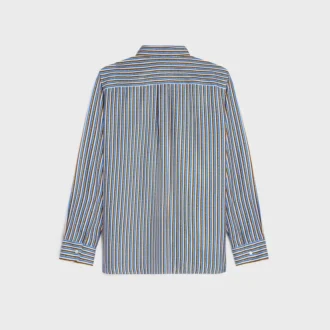Camisa oversize de sarga de seda Camisa oversize de sarga de seda