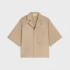 Camisa Scout en gabardina de algodón ligero