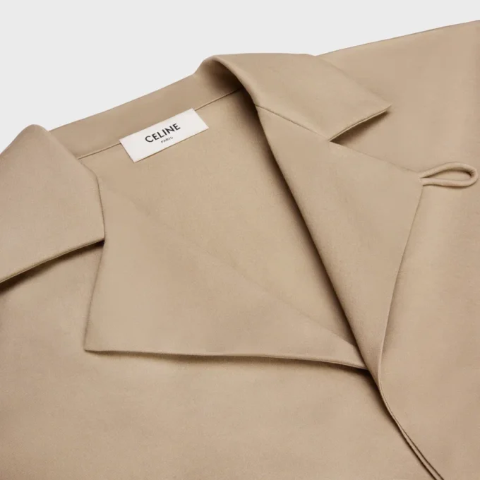 Camisa Scout en gabardina de algodón ligero