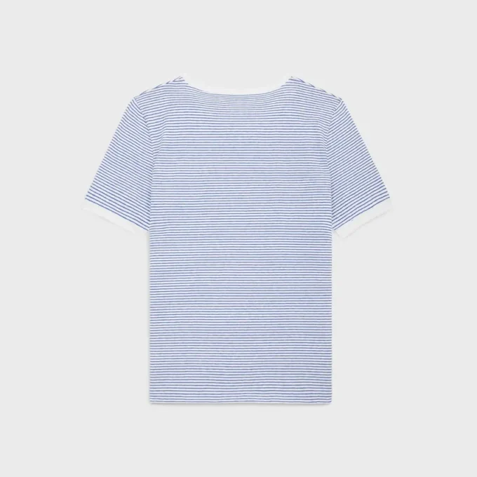 Camiseta CELINE 70’S en jersey a rayas Camiseta CELINE 70’S en jersey a rayas