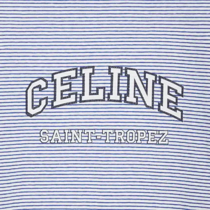 Camiseta CELINE 70’S en jersey a rayas Camiseta CELINE 70’S en jersey a rayas