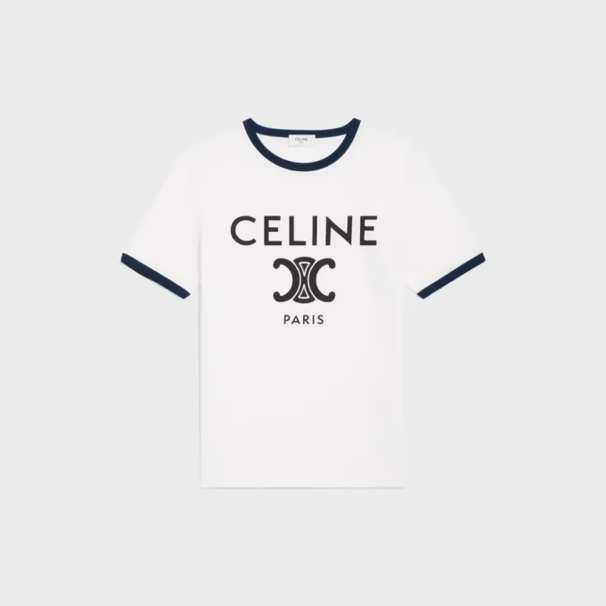 Camiseta CELINE Paris de jersey de algodón Camiseta CELINE Paris de jersey de algodón