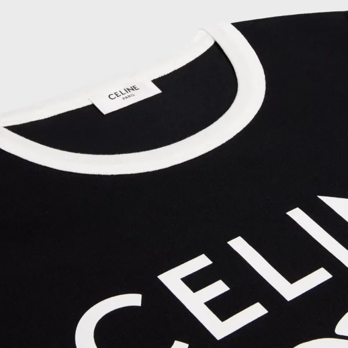 Camiseta CELINE Paris de jersey de algodón