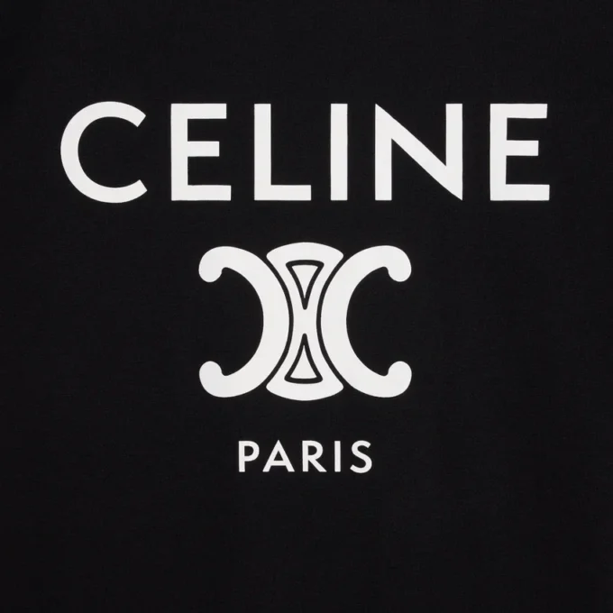 Camiseta CELINE Paris de jersey de algodón