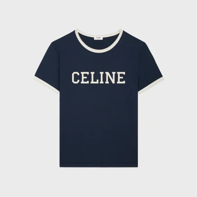 Camiseta CELINE Regular en jersey de algodón Camiseta CELINE Regular en jersey de algodón