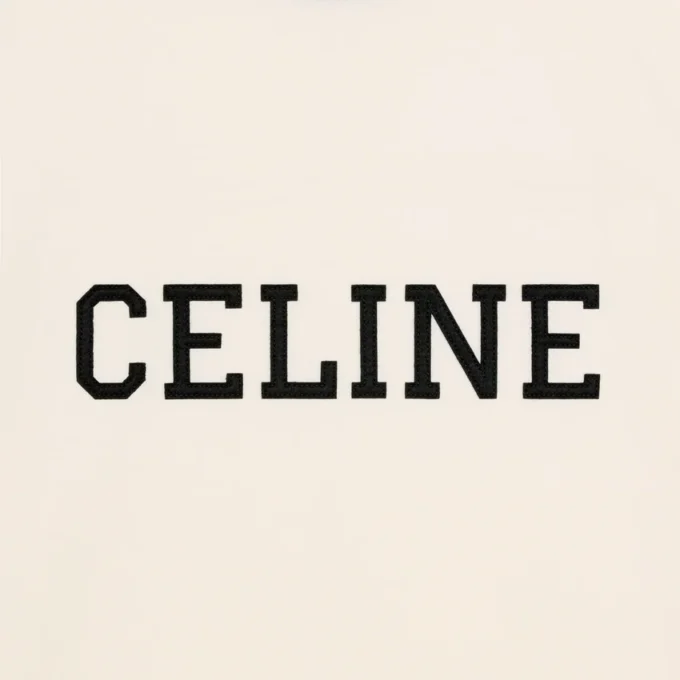 Camiseta CELINE Regular en jersey de algodón Camiseta CELINE Regular en jersey de algodón