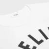 Camiseta clásica de jersey de algodón acanalado