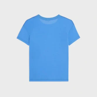 Camiseta de corte regular en jersey de algodón fino