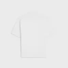 Camiseta de cuello alto en jersey de algodón Camiseta de cuello alto en jersey de algodón