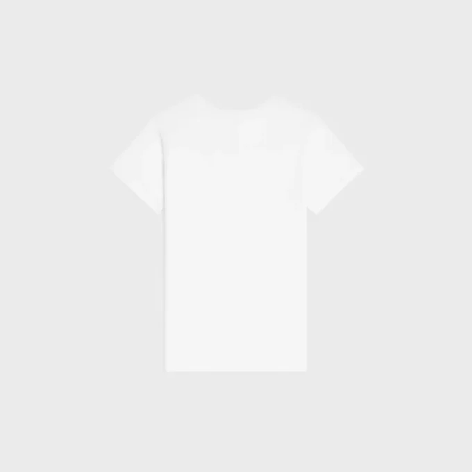 Camiseta de jersey de algodón acanalado Camiseta de jersey de algodón acanalado