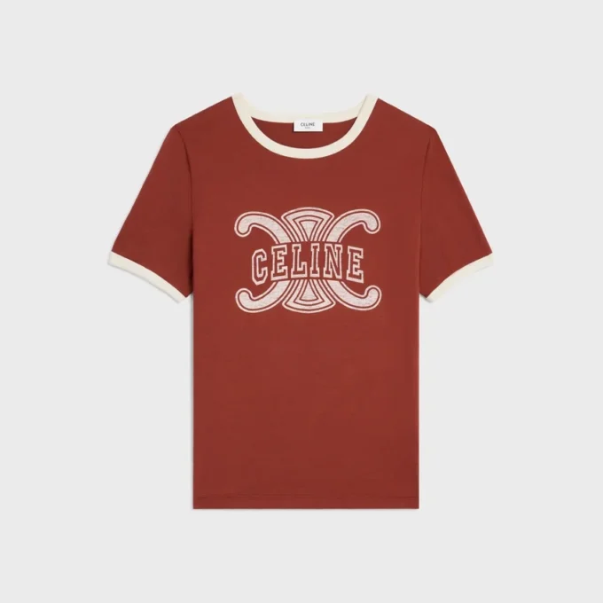 Camiseta de los 70 en jersey de algodón Camiseta de los 70 en jersey de algodón