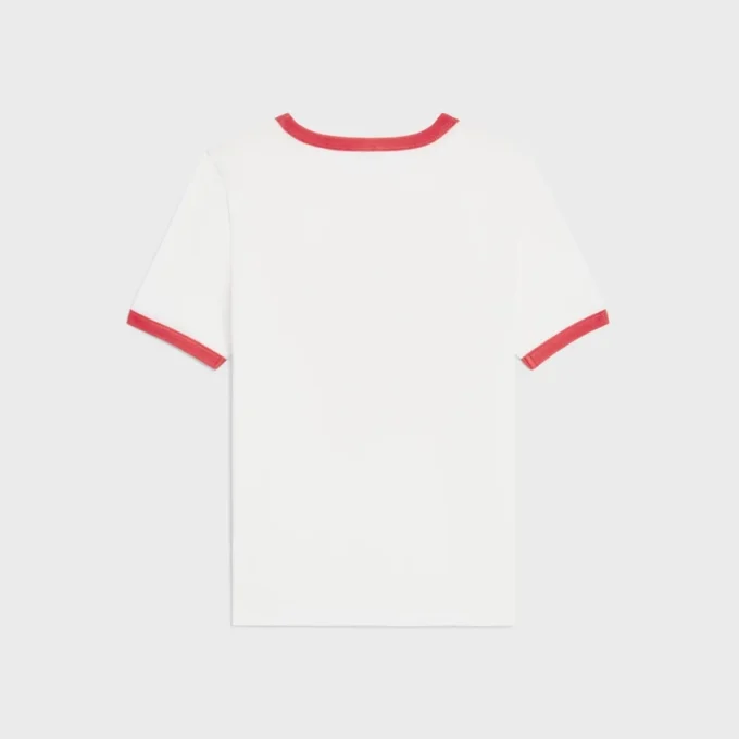 Camiseta de los 70 en jersey de algodón Camiseta de los 70 en jersey de algodón