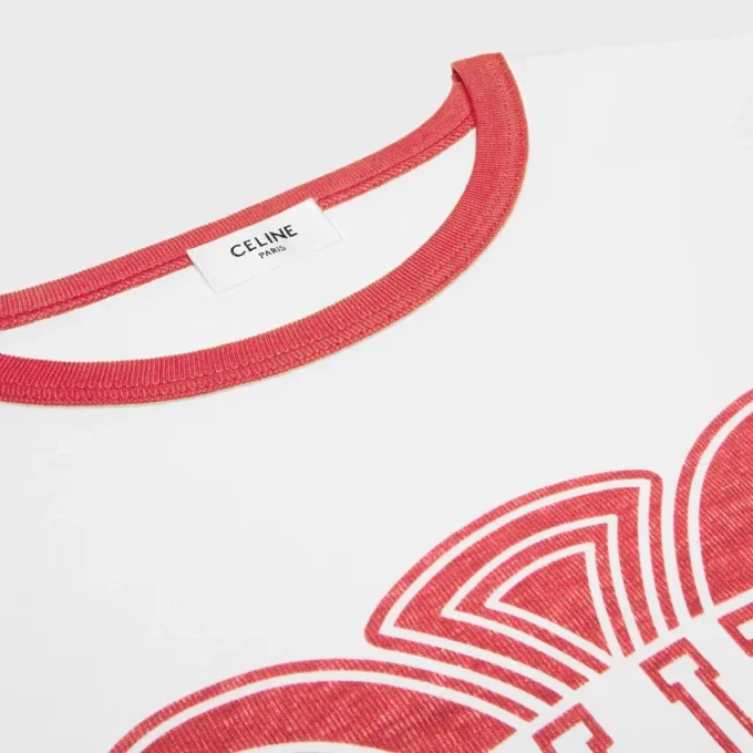 Camiseta de los 70 en jersey de algodón Camiseta de los 70 en jersey de algodón