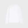 Camiseta de manga larga en jersey de algodón