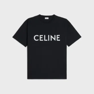 Camiseta holgada CELINE de jersey de algodón