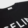 Camiseta holgada CELINE de jersey de algodón Camiseta holgada CELINE de jersey de algodón