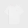 Camiseta holgada de jersey de algodón Camiseta holgada de jersey de algodón