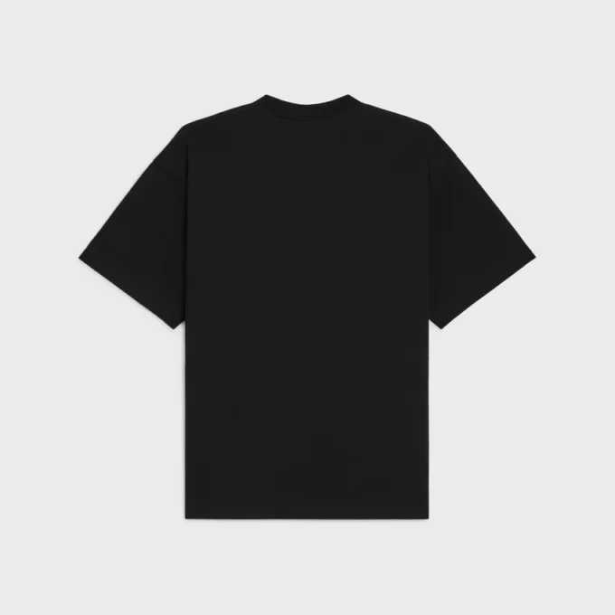 Camiseta holgada de jersey de algodón Camiseta holgada de jersey de algodón