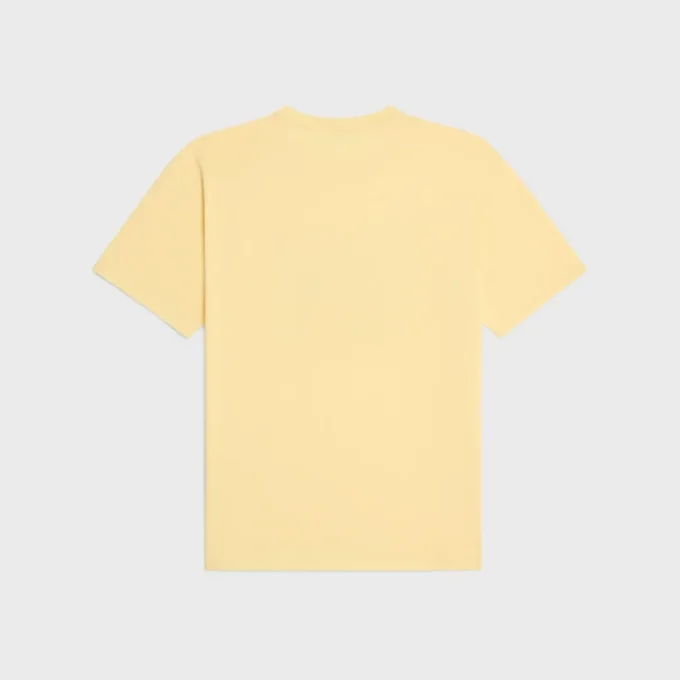 Camiseta holgada de jersey de algodón Camiseta holgada de jersey de algodón