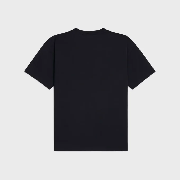 Camiseta holgada de jersey de algodón Camiseta holgada de jersey de algodón