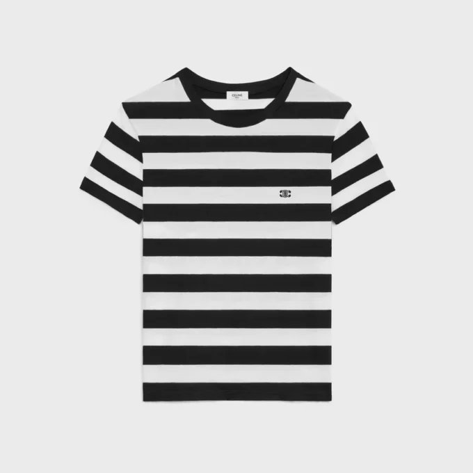 Camiseta holgada Triomphe en jersey de algodón Camiseta holgada Triomphe en jersey de algodón
