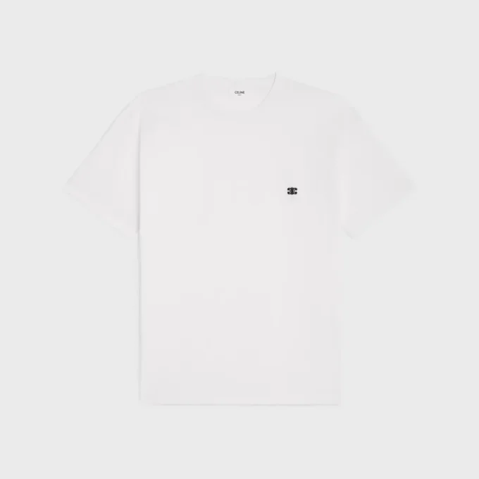 Camiseta holgada Triomphe en jersey de algodón Camiseta holgada Triomphe en jersey de algodón