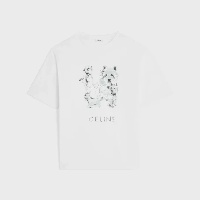 Camiseta oversize de jersey de algodón