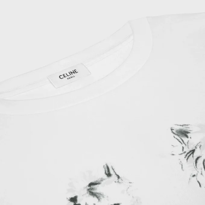 Camiseta oversize de jersey de algodón