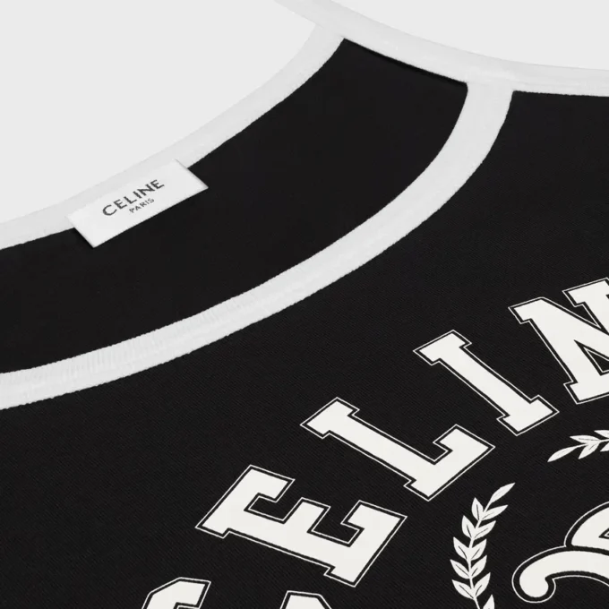 Camiseta sin mangas CELINE en jersey de algodón Camiseta sin mangas CELINE en jersey de algodón