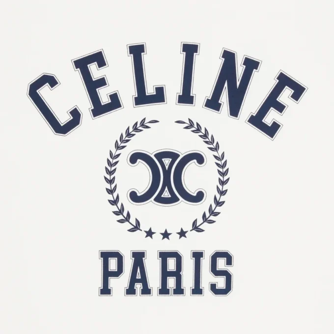 Camiseta sin mangas CELINE en jersey de algodón Camiseta sin mangas CELINE en jersey de algodón