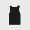 Camiseta sin mangas Triomphe de algodón acanalado
