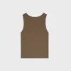Camiseta sin mangas Triomphe de algodón acanalado