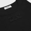Camiseta sin mangas Triomphe de algodón acanalado