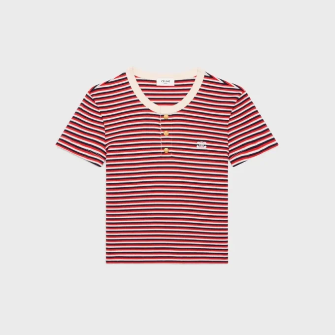 Camiseta Triomphe en jersey a rayas Camiseta Triomphe en jersey a rayas