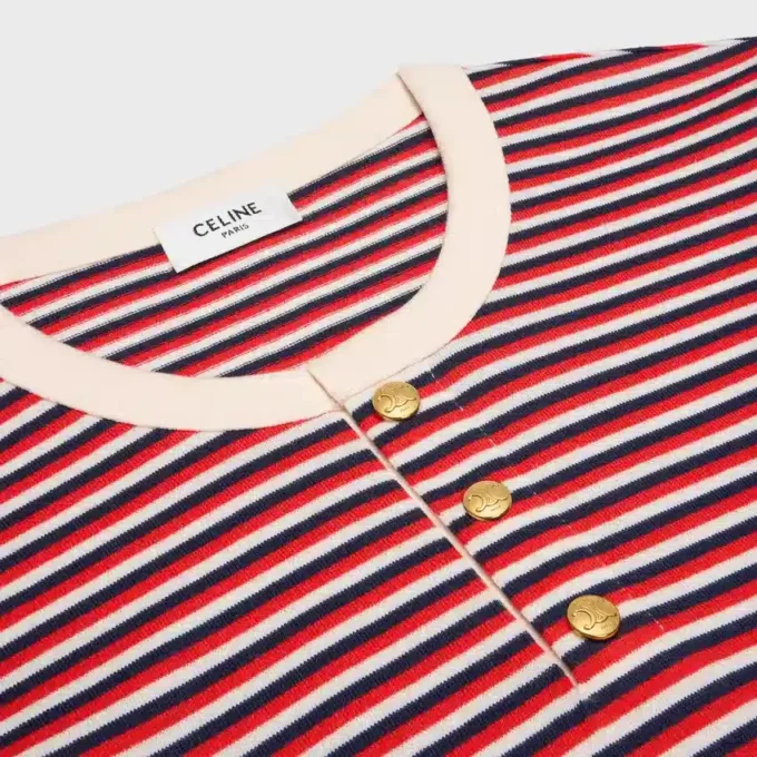 Camiseta Triomphe en jersey a rayas Camiseta Triomphe en jersey a rayas