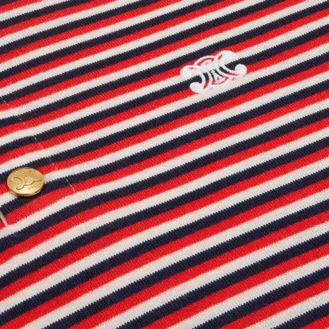 Camiseta Triomphe en jersey a rayas Camiseta Triomphe en jersey a rayas