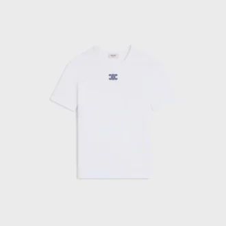 Camiseta Triomphe en jersey de algodón acanalado