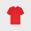 Camiseta Triomphe en jersey de algodón acanalado Camiseta Triomphe en jersey de algodón acanalado