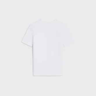 Camiseta Triomphe en jersey de algodón acanalado