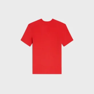 Camiseta Triomphe en jersey de algodón acanalado