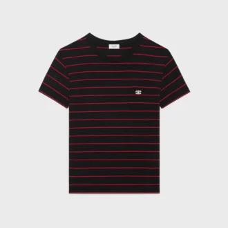 Camiseta Triomphe Regular en jersey a rayas