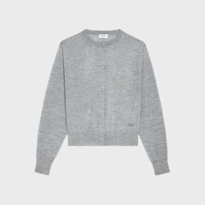 Cardigan de cachemira fina Cardigan de cachemira fina