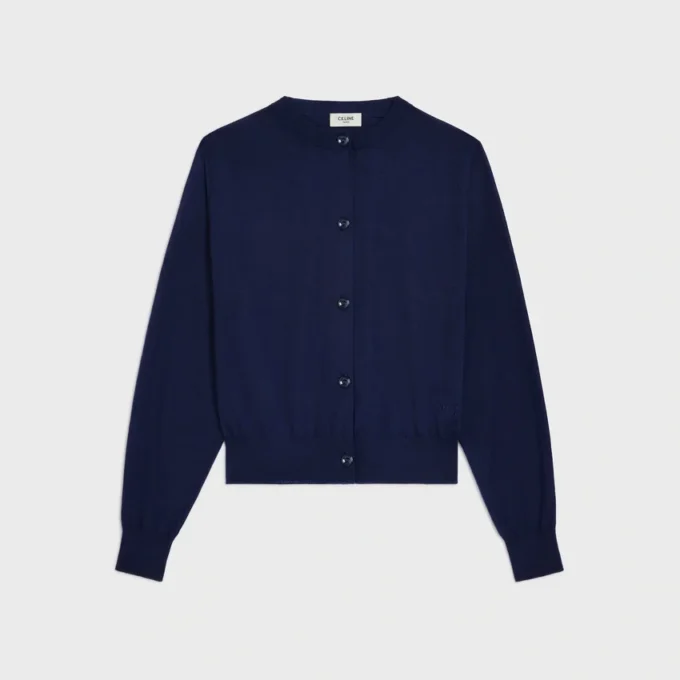 Cardigan de cachemira fina Cardigan de cachemira fina