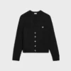 Cardigan Triomphe de cachemira con punto trenzado Cardigan Triomphe de cachemira con punto trenzado