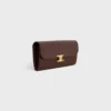 Cartera grande Triomphe en piel de becerro brillante Cartera grande Triomphe en piel de becerro brillante