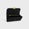 Cartera grande Triomphe en piel de becerro brillante Cartera grande Triomphe en piel de becerro brillante